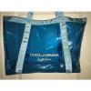 Dolce &amp; Gabbana Clear Light Blue Tote Beach Bag Purse