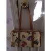 Dooney &amp; Bourke Miami Beach Barrel Bag, White, Retired