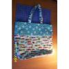 Retro Ranch Style House Beach Bag