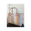 KATE SPADE NEW YORK Extra LARGE TOTE Shopper Beach Shoulder Rainbow Multi Bag