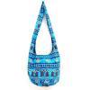 HMONG UNISEX BEACH SHOULDER BAG SLING BOHO SPIRAL GYPSY THAI YAAM HOBO CAMPUS