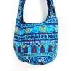 HMONG UNISEX BEACH SHOULDER BAG SLING BOHO SPIRAL GYPSY THAI YAAM HOBO CAMPUS