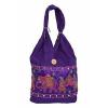 Handmade bag Ethnic Boho shopping purse cotton gypsy beach bag N33G