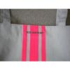 Victoria&#039;s Secret  summer beach bag tote Canvas and pink stripes new in bag