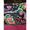 NWT Vera Bradley STRAW BUCKET TOTE in PETAL PAISLEY beach shopper bag