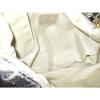 Baby Phat shinny gold metallic faux snake skin hobo boho shoulder bag tote beach