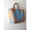 Blue and Mauve Handwoven Market Bag, Tote, Beach, Totokaelo, Steven Alan