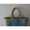 Yellow and Blue  Handwoven Market Bag, Tote, Beach, Steven Alan, Madewell