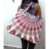 Indian Handmade Cotton Mandala Bag Designer Tote Shopping Purse Carry Bag Beach