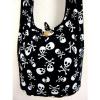 GREAT! BEACH BAG SLING SHOULDER ADVENTURE FREE SMALL SKULL UNISEX MEN HOBO BOHO