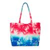 NWT VICTORIA&#039;S SECRET PINK Beach Tote Bag Americana Palm 4TH Of July Mint