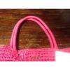 ROXY CARNIVAL BAG - BEACH AND POOL TOTE BAG IN BRIGHT PINK &amp; BLUE FOR SUMMER NEW