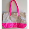 Victoria&#039;s Secret  Logo LARGE Tote Purse Bag Beach Sport  - NWT