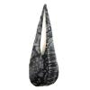 EA06 MEDIUM BAG SHOULDER TIE DYE UNISEX BOHO HOBO UNIQUE BLACK BEACH FREE NEW