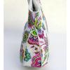 Vera Bradley Purse Bag Pretty Tote Palm Beach Gardens White Pink Green NWT