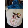 BEACH TOTE BAG HANDMADE &amp; EMBROIDERED LINED WITH 2 POCKETS 3  CUTE CHARACTERS