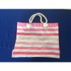 Victoria&#039;s Secret Pink Beach Bag Tote Large Shopper Miami St. Barts Hawaii Cute!