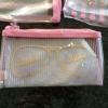 BNWT Victoria&#039;s Secret Limited-Edition Beach Swim Sunshine Cosmetic Bag Trio Set