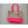 NEW Victoria&#039;s Secret  LARGE Logo Tote Purse/ Beach Bag