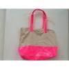 NEW Victoria&#039;s Secret  LARGE Logo Tote Purse/ Beach Bag