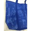 Lancome Big Tote Shoulder Bag Eiffel Tower Paris France Light Blue Beach Gym NEW