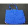 Lancome Big Tote Shoulder Bag Eiffel Tower Paris France Light Blue Beach Gym NEW