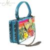 NEW Mary Frances BEACH PARTY Handbag Tropical Drink Beaded Clutch Bag Purse