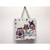 Women&#039;s Canvas Shopping Bag Owls Canvas Tote Bag,Gift For Her,tote Beach Bag