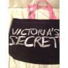 Victorias Secret Bling Large Black Tote Beach Shopping Travel Bag