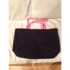 Victorias Secret Bling Large Black Tote Beach Shopping Travel Bag