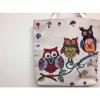 Women&#039;s Canvas Shopping Bag Owls Canvas Tote Bag,Gift For Her,tote Beach Bag