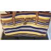 Tommy Hilfiger Purse Bag Tote Beach Stripped Yellow Navy White