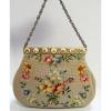 French Bag Shop Miami Beach Vintage Needlepoint Purse