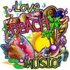 I Love Beach Music New Large Canvas Tote Bag Travel Shop Neon Cool