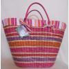 BEACH BAG or LARGE WOVEN Shoulder Bag Purse HANDBAG PURSE by SUN &#039;N&#039; SANDS