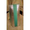 Neiman Marcus Teal Silver Strips Purse Beach Summer Tote Shoulder Bag Shopper