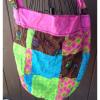 Hippie Handmade Shoulder Beach Bag Tote Boho Chic Patchwork   kids owls pink