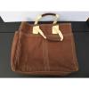 Bath &amp; Body Works - X Large - Beach/Pool/Travel Carry On - Tote Bag Brown/Cream