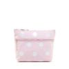 WILDFOX COUTURE Polka Dots Pink Bikini Beach Bag Cosmetic Clutch NEW WITH TAGS!