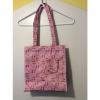 Breast Cancer Awareness Tote Pink Ribbon Flip Flops Beach Book Shopping Bag