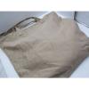 Victorias Secret Beach Tote Bag Tan Color Gold Bling Sparkle Reg$68