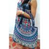 Indian Handmade Ladies Mandala Shopping Shoulder Beach Handbags Cotton Tote Bag