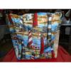 lighthouse sand castle beach ocean large tote bag/purse/ diaper bag handmade