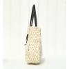 Woman Large Natural Straw Shoulder Bag w/ Shoulder Straps Beach Tote Bag