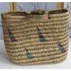 Womens High Quality Large Natural Straw Color Summer Tote Beach Bag Handbag