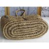 Womens High Quality Large Natural Straw Color Summer Tote Beach Bag Handbag