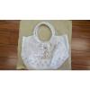 NEW) KOREAN STYLE HANDBAG /LASER CUT/TOTE /LACE WHITE FEMENINE /SUMMER BEACH BAG