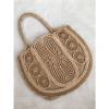 Vintage Straw Bag Made In Italy Epitome Beach Bag Designer