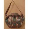 NWT ISABELLA FIORE Beach Horizon Canvas Satchel Bag Handbag NEW (MAKE AN OFFER)