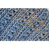 The Sak Extra Large Crocheted Blue/gold bag handbag beach bag purse NWOT $99